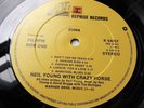 NEIL YOUNG Zuma 1975 UK REPRISE - TEXTURED SLEEVE, INNER & INSERT - NEAR MINT