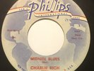 CHARLIE RICH Midnite Blues/Easy Money 45 Phillips Memphis popcorn teen hear