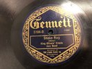 USA Gennett Label 78 RPM King Oliver Creole Jazz Band ‘Snake rag’