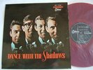 RED VINYL / DANCE WITH THE SHADOWS CLFF RICHARD / LAMAINATED FLIP BACK COVER
