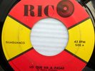 ORCHESTRA LOVE canta: Luis Cintron LATIN Rico strong vg 45 LO QUE VA A PASAR bx2