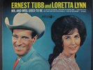 ERNEST TUBB & LORETTA LYNN: Mr. And Mrs. Used To Be LP (tiny cover tear)