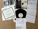 THE FALL, DRAGNET, 1979 STEP-FORWARD LP WITH PROMOTIONAL INSERTS + PROMO PHOTO.