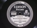 United States Marine Band/Washington Post March-Radetzky/Edison 51377/E+ to N-