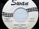 CODY BRENNAN & TEMPTATIONS mint minus promo 45 RUBY BABY b/w AM I THE ONE ct343
