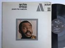 Archie Shepp Poem For Malcom BYG/Actuel LP VG++/EX ORIGINAL Hank Mobley