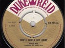 70s Dee Jay Reggae U / HUGH ROY never get away 1970 UK Duke Reid 7