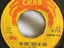 DERRICK MORGAN First Taste Of Love  TARTANS Dance All Night CRAB 11 1969 VG+/EX-