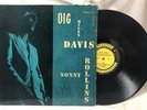Miles Davis Featuring Sonny Rollins Dig LP Mono Prestige Jazz Reissue RVG