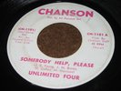 UNLIMITED FOUR 45 SOMEBODY HELP, PLEASE TRUE LOVE IS HARD TO FIND CHANSON clip