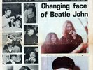 RECORD MIRROR 29 NOV 1969 . THE BEATLES JOHN LENNON FRONT COVER .NOT NME