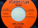 SHELLS vg++ 45 Baby oh baby / Angel eyes JOHNSON Doowop ws894