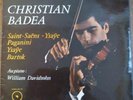 CHRISTIAN BADEA recital - WILLIAM DAVIDSOHN / ALPHA  autographed