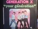 Gen X . Your Generation (French import) Pic Ex. Vinyl Near mint.(Rare) 1977