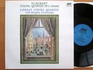 DCA 537 Schubert String Quintet in C D956 Lindsay String Quartet NEAR MINT ASV