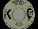Funk 45 - James Brown - Talkin' Loud And Saying Nothin' - King VG+ rock version