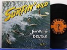 JIM WALLER & THE DELTAS Surfin' Wild LP 1963 Orig ARVEE A432 MONO Rare Promo