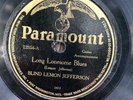 Paramount 12354 Blind Lemon Jefferson LONG LONESOME BLUES 78 rpm 1926 Blues V+