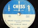 blues 78 RPM THE HOWLIN' WOLF Smoke Stack Lightning CHESS HEAR You Can't Be Beat