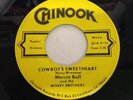 MARCIA BALL 45: Cowboy's Sweetheart / Done Got Over, Chinook Records RARE