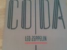 Led Zeppelin - Coda Vinyl LP  - UK 1st Press  A2/-B  - MISSPRINT LABEL - ZEPPLIN