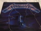 METALLICA RIDE THE LIGHTNING ORIGINAL 1984 CANADA SLEEVE LYRIC SHEET