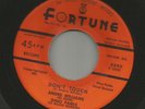 NEW BREED R&B ROCKER bw/ BLUES- ANDRE WILLIAMS-  DONT TOUCH -HEAR -1957 FORTUNE