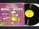 Walt Disney PROFESSOR LUDWIG VON DRAKE Original 1961 Disneyland DQ-1222 LP