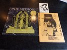 THE MISSION  GODS OWN MEDICINE US PROMO COPY + POSTCARD, FANZINE MAG & 2 X VHS