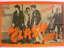 THE CLASH - AFFICHE ORIGINALE DE CONCERT – STADIUM - PARIS - TRES RARE - 1978