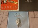 The Eagles 3X LPS Long run ,Eagles live,Greatest hit 1971 to 1975. Preowned.