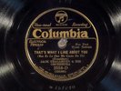 78 RPM - Jack Teagarden Orch. (with Fats Waller), Columbia 2558, EE+/E- Jazz