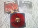 SEPULTURA Morbid Visions + Bestial Devast. Red-Black LP, Sarcofago Slayer Sodom
