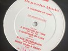 Depeche Mode UK Promo Question of Time Numbered Limited