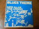 Davie & The Arrows Allan Blues Theme vinyl LP Tower Records VG+