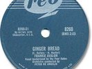 FRANKIE AVALON Rock'n Roll 78 RPM Record. Ginger Bread