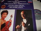 KYUNG-WHA CHUNG : BERG/BARTOK VIOLIN CONCERTOS LP 1984 DECCA DIGITAL GERMANY