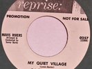 MAVIS RIVERS My Quiet Village REPRISE 45 popcorn jazz exotica NM 7” HEAR