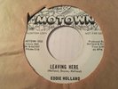 1963 Rare Soul EDDIE HOLLAND Leaving Here Promo 45