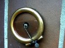 GRAMMOPHON SCHALLDOSE-Reproducer Tonkopf HIS MASTERS VOICE N° 4 gold  Soundbox
