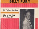 BILLY FURY What Do You Think You're Doing Of RARE  Sweden 45 r&b popcorn HEAR