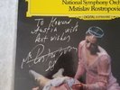 SIGNED ROSTROPOVICH LP Record Prokofiev Romeo and Juliet Gore Vidal Austin
