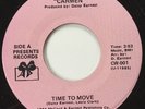 Carmen Time To Move 45 MODERN SOUL BOOGIE Beat Electric Synth MINT DETROIT ORIG.