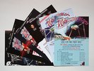 Jeff Wayne's War Of The Worlds - set of 6 UK A5 tour flyers...ideal for framing