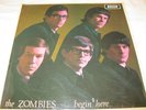 THE ZOMBIES  BEGIN HERE  1ST PRESS ORIGINAL MONO LP DECCA 1965 MOD