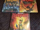 Manowar 3 Sealed LPs triumph of steel fighting the world kings of metal