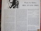 BILL EVANS TRIO Waltz For Debby 1st issue  MONO 1961 LP RM 399 BLUE SILVER label