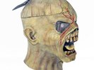 Official Iron Maiden 'piece of mind' Eddie Full Head Mask By Neca - New with Tag