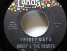 BUDDY & The HEARTS 45 Thirty Days / Let It Rock LANDA rock n roll   Ct424