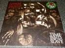 NAPALM DEATH-TIME WAITS FOR NO SLAVE-2015 LP-GREEN VINYL-LIMITED TO 100-NEW